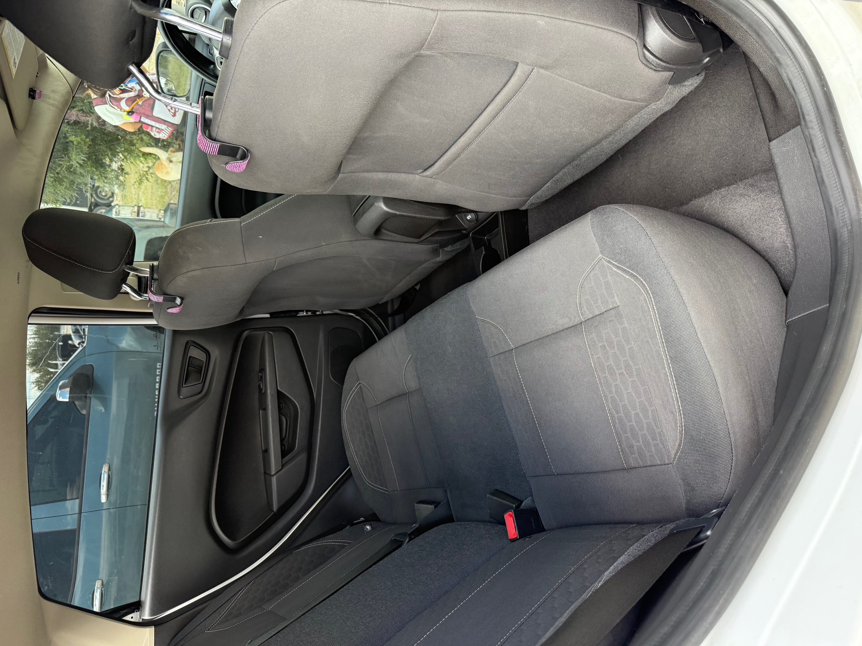 After — rear seat